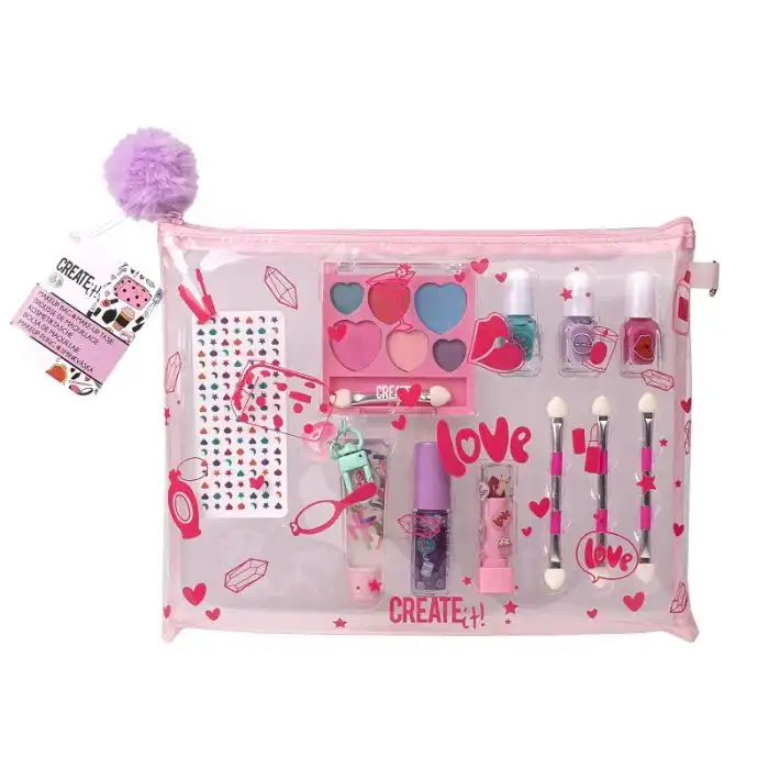 Neceser de Maquillaje Transparente - Create It! - Comparador de precios