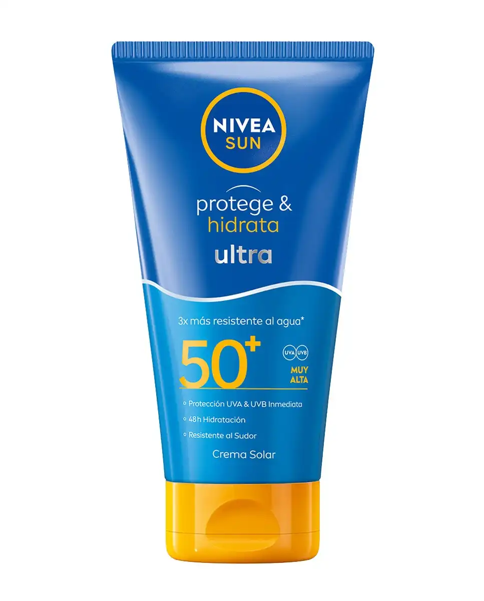 NIVEA - Crema Solar Ultra Protege & Hidrata SPF 50+ Sun - Nivea - Comparador de precios