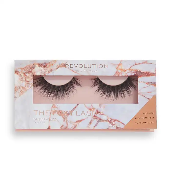 Revolution - Pestañas postizas 5D Cashmere Faux Mink - The Foxy Lash - Makeup Revolution - Comparador de precios