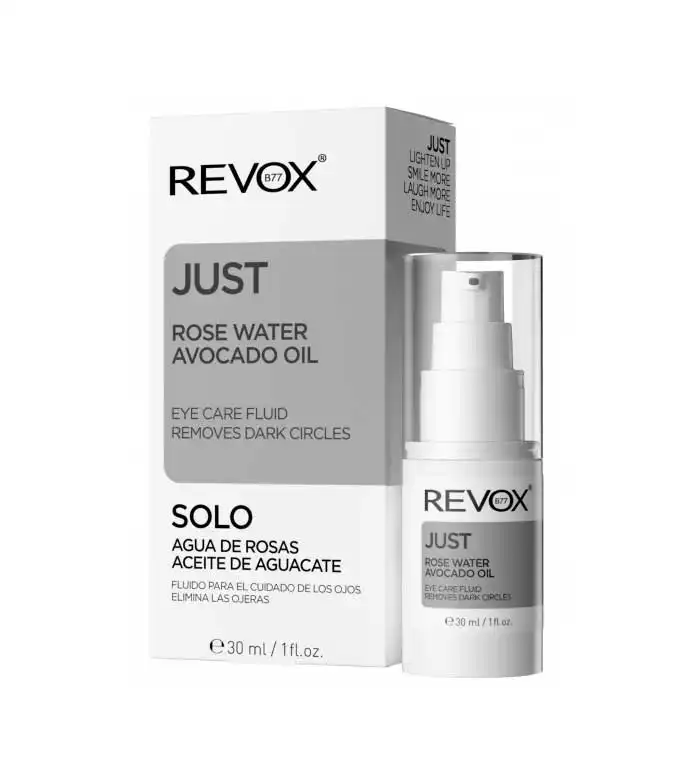 Revox - *Just* - Contorno de ojos fluido Agua de Rosas y Aceite de Aguacate - Revox - Comparador de precios