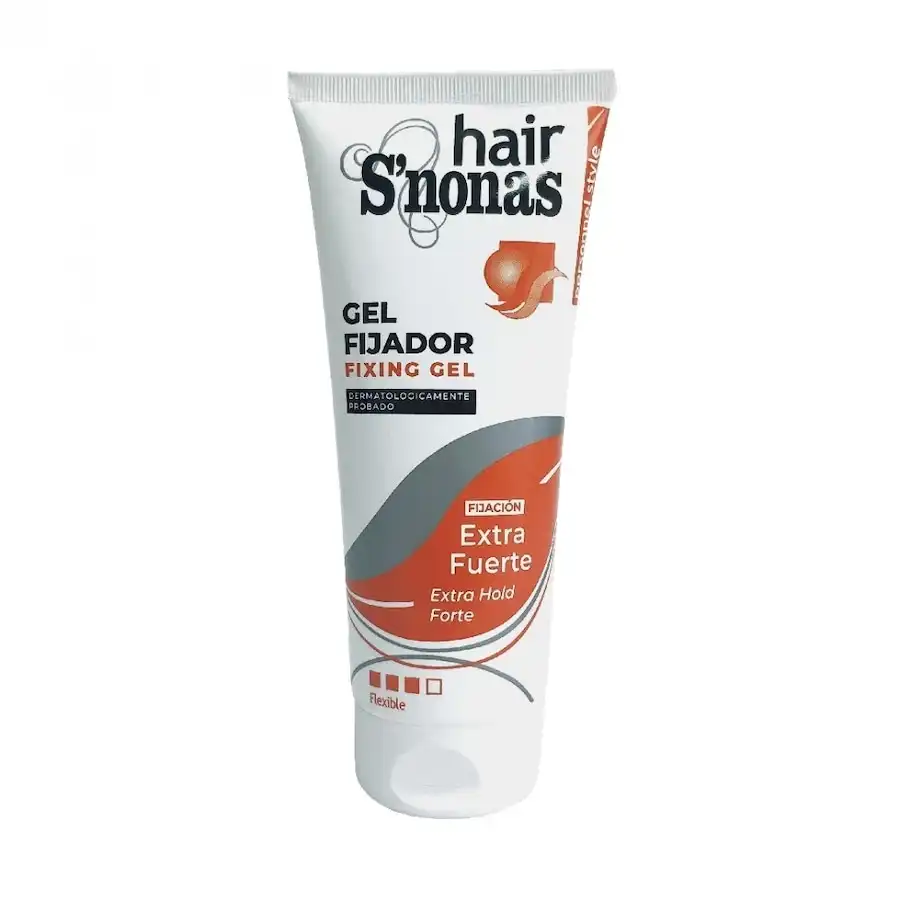 S'Nonas - Gel Fijador Extra Fuerte Geles para el cabello 200 ml unisex - Snonas - Comparador de precios
