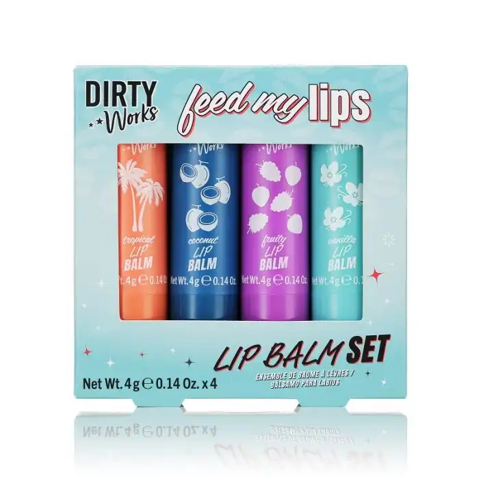 Set Bálsamo Labial Feed My Lips - Dirty Works - Comparador de precios