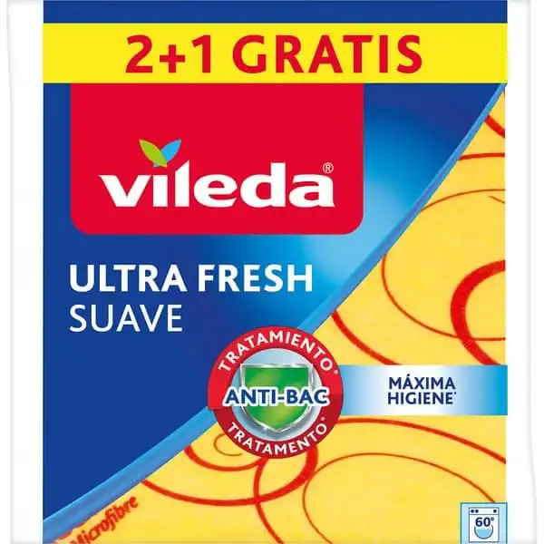 VILEDA Suave Ultra Fresh 3 und Bayeta - VILEDA - Comparador de precios
