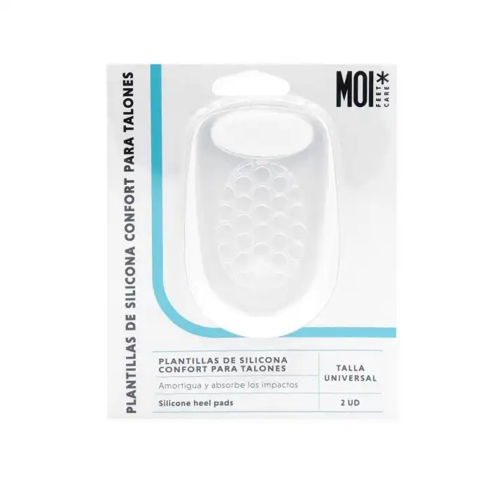 ¡43% DTO! Set 2 Plantillas de Silicona Confort para Talones - MOI* - Comparador de precios