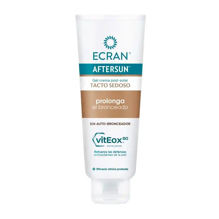 Aftersun Gel Crema Post Solar Prolonga El Bronceado 250 ml - Ecran - Comparador de precios