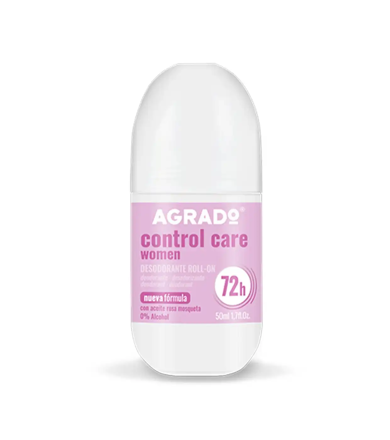 Agrado - Desodorante roll-on Rosa mosqueta Control Care Women - Agrado - Comparador de precios