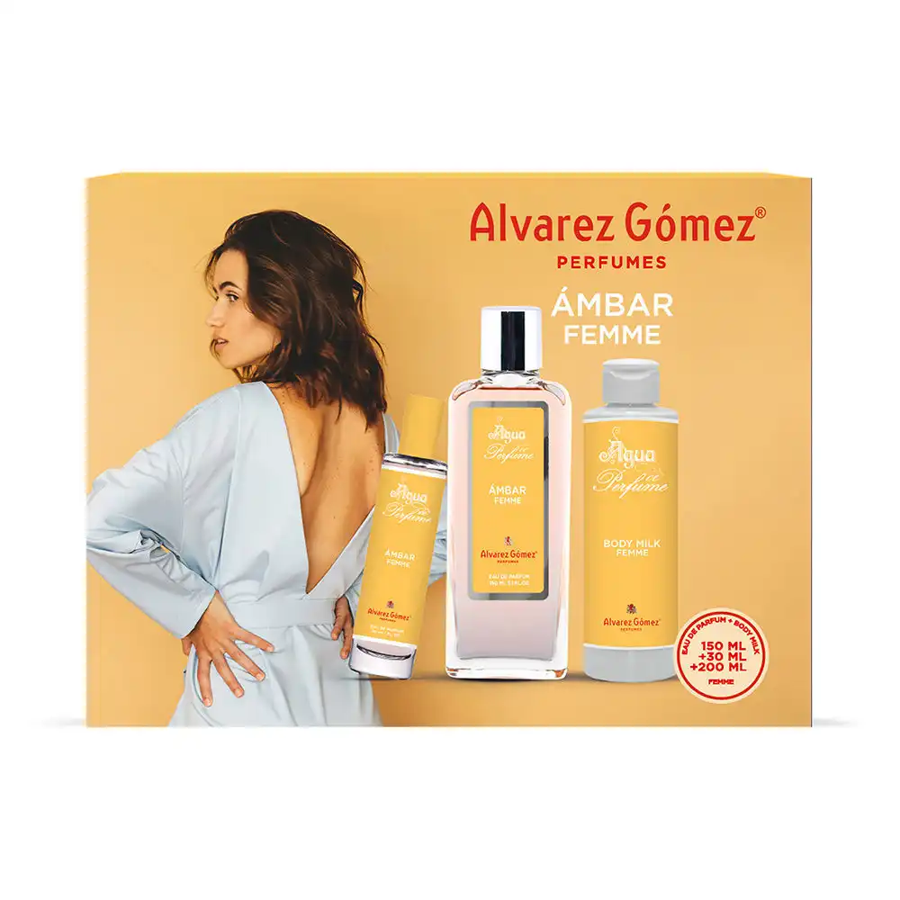 Ámbar Femme Estuche 3 pz - Alvarez Gómez - Comparador de precios