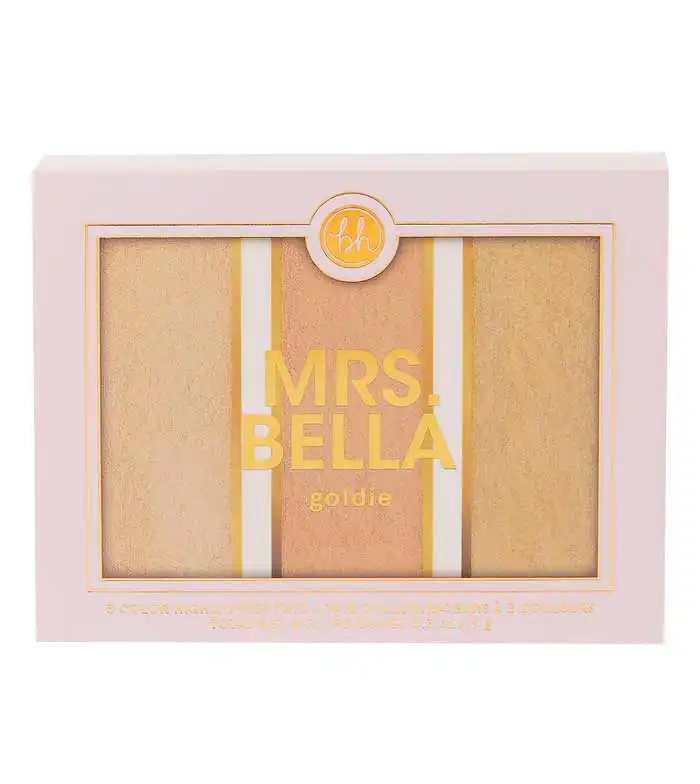 BH Cosmetics - Paleta de iluminadores Mrs. Bella - Goldie - BH Cosmetics - Comparador de precios