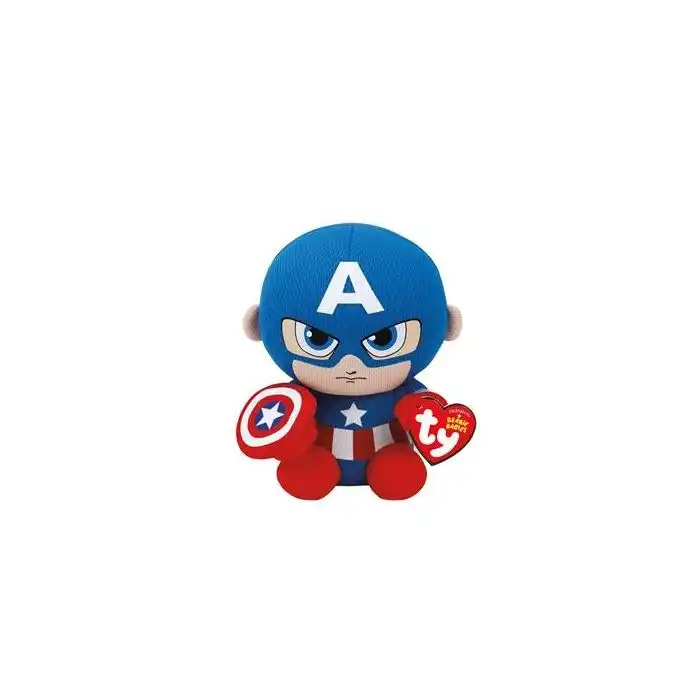 Capitán América Peluche - Ty Beanie Boos - Comparador de precios