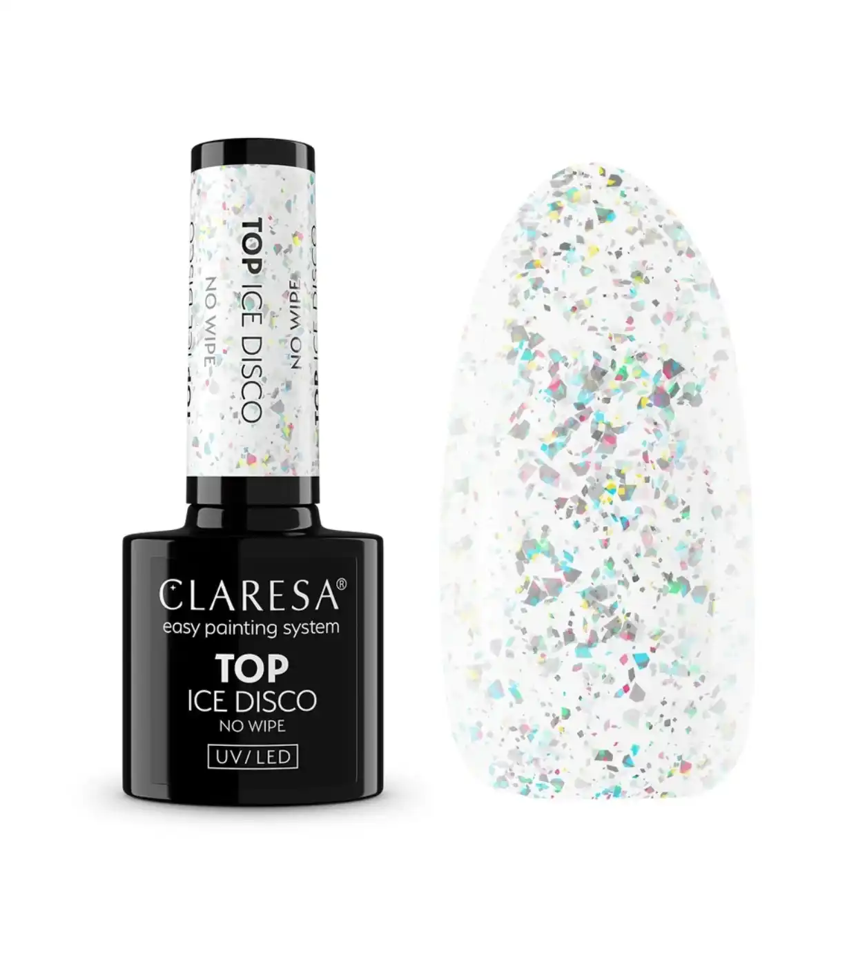 Claresa - Top Coat No Wipe - Ice Disco - Claresa - Comparador de precios