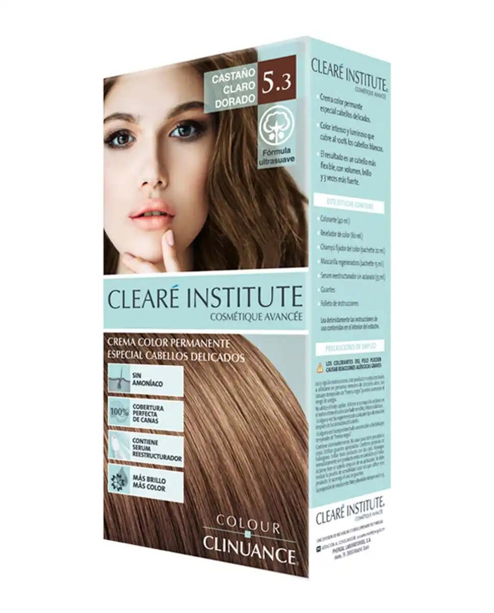 Clearé Institute - Coloración Permanente Colour Clinuance Cabellos Delicados - Clearé Institute - Comparador de precios