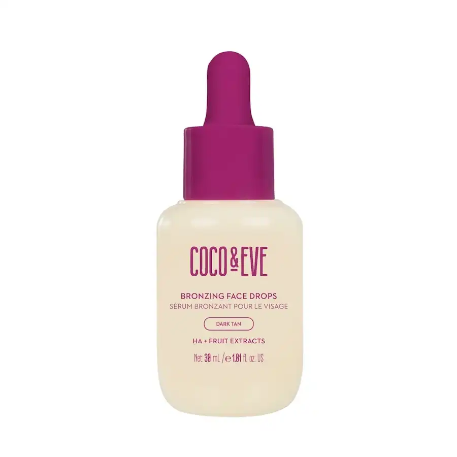 Coco & Eve - Sunny Honey Bronzing Face Drops Dark Tan Autobronceadores 30 ml unisex - Coco & Eve - Comparador de precios