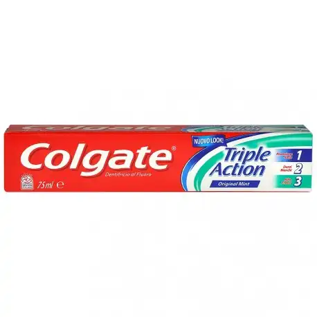 Colgate Triple Acción Dentífrico 75 ml - Colgate - Comparador de precios