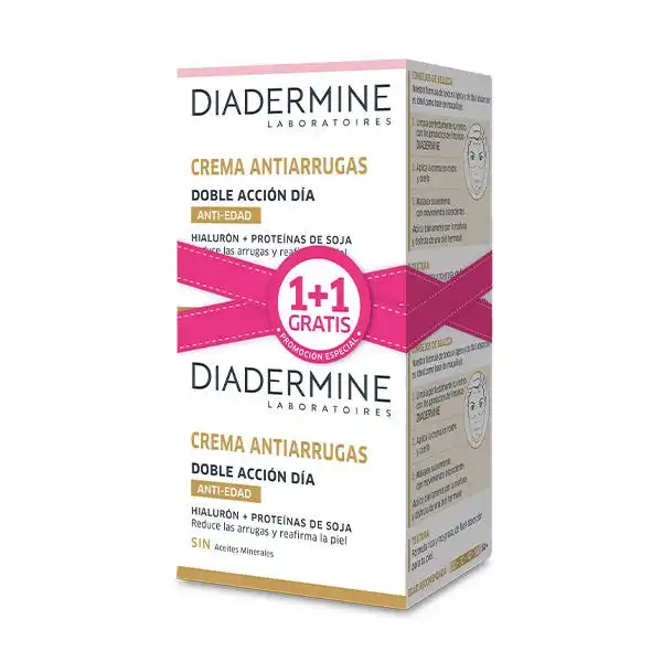 Crema DÃa Antiarrugas Doble Acción - Diadermine - Comparador de precios