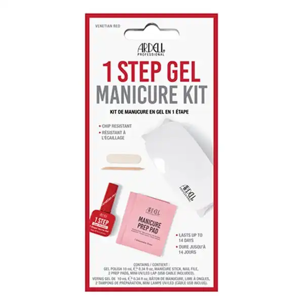 Gel Manicure Kit 02 Venetian Red - Ardell - Comparador de precios