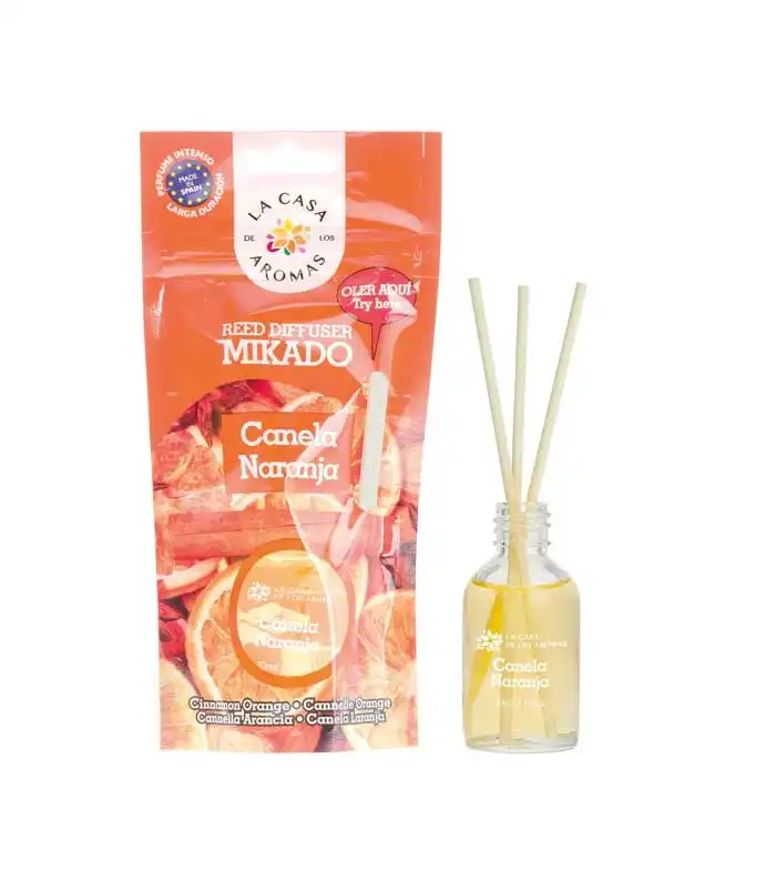 La Casa de los Aromas - Ambientador mikado 30ml - Canela naranja - La Casa de los Aromas - Comparador de precios
