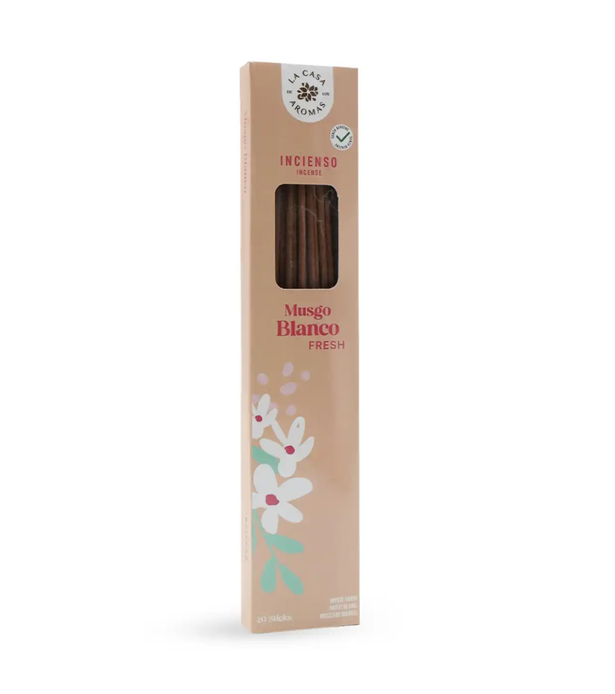 La Casa de los Aromas - Incienso en sticks - Musgo Blanco - La Casa de los Aromas - Comparador de precios