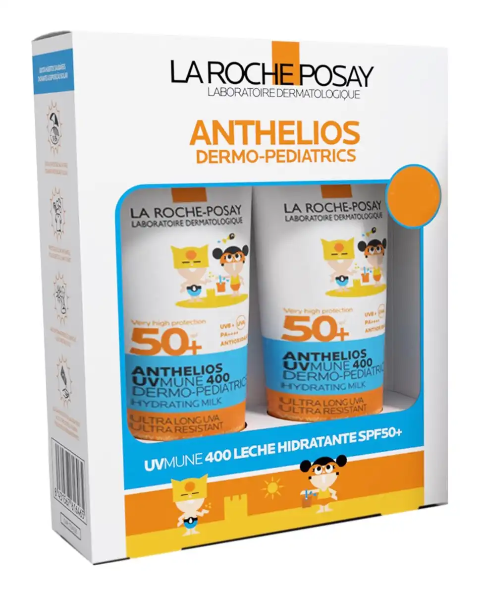 La Roche Posay - Protector Solar Cuerpo Duplo Anthelios Leche Dermopediatrics Spf 50+ La Roche Posay. - La Roche Posay - Comparador de precios