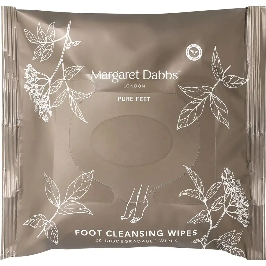 Margaret Dabbs - Pure Foot Cleansing Wipes Accesorios de pedicura 20 pieces female - Margaret Dabbs - Comparador de precios