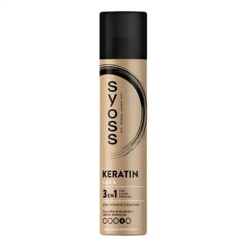 Mejor Dto!   Keratin 300 ml Laca Fijación Brillo Intenso - Syoss - Comparador de precios