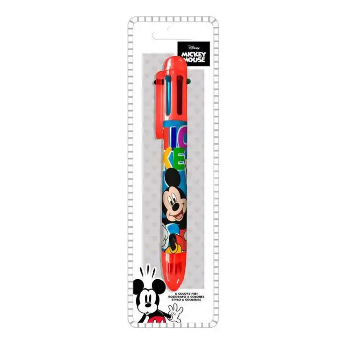 Mickey Boligrafo 6 Colores - Disney - Comparador de precios