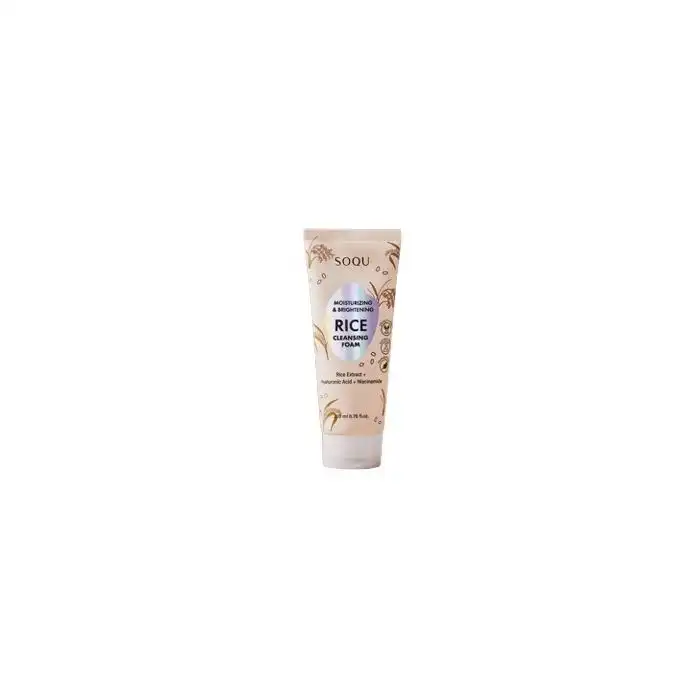 Moisturizing - Brightenning Rice Espuma Limpiadora 200 ml - SOQU - Comparador de precios