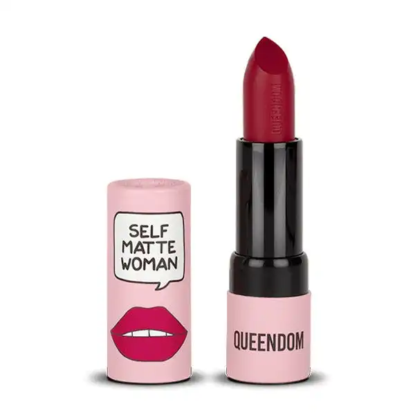 Self Matte Woman Lipstick Velvet Red - QUEENDOM - Comparador de precios