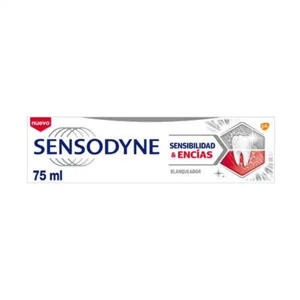 Sensodyne Sensodyne Pasta Dental Sensibilidad y Encías Blanqueante, 75 ml - Sensodyne - Comparador de precios