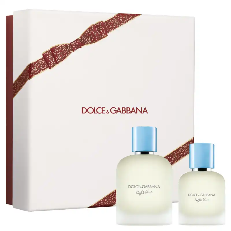 Set Light Blue Pour Homme Eau De Toilette 100 Ml + Travel Size 50 Ml - Dolce&Gabbana - Comparador de precios