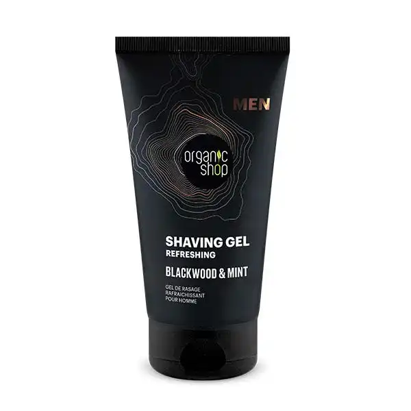 Shaving Gel Refreshing Blacwood & Mint - Organic Shop - Comparador de precios