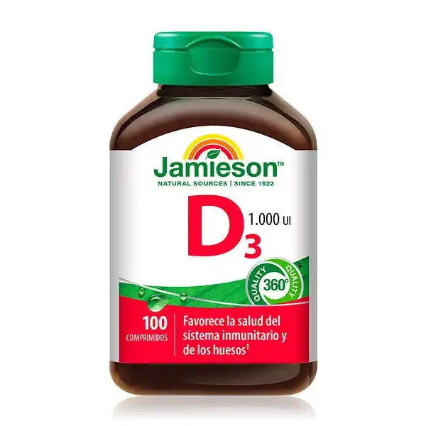Vitamina D3 - JAMIESON - Comparador de precios