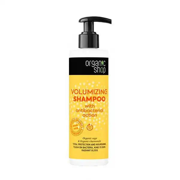 Volumizing Shampoo Antibacterial - Organic Shop - Comparador de precios
