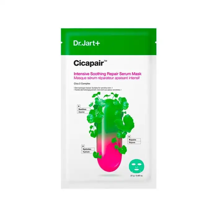 Cicapair Mascarilla Facial con Sérum Reparador Calmante 25 gr - Dr Jart+ - Comparador de precios