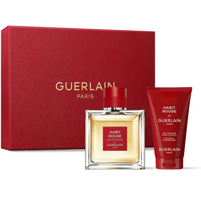 ¡35% DTO! Habit Rouge Eau de Toilette Estuche Regalo 100 ml - Guerlain - Comparador de precios