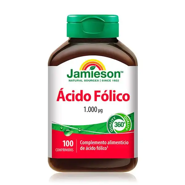Ãcido Fólico - JAMIESON - Comparador de precios