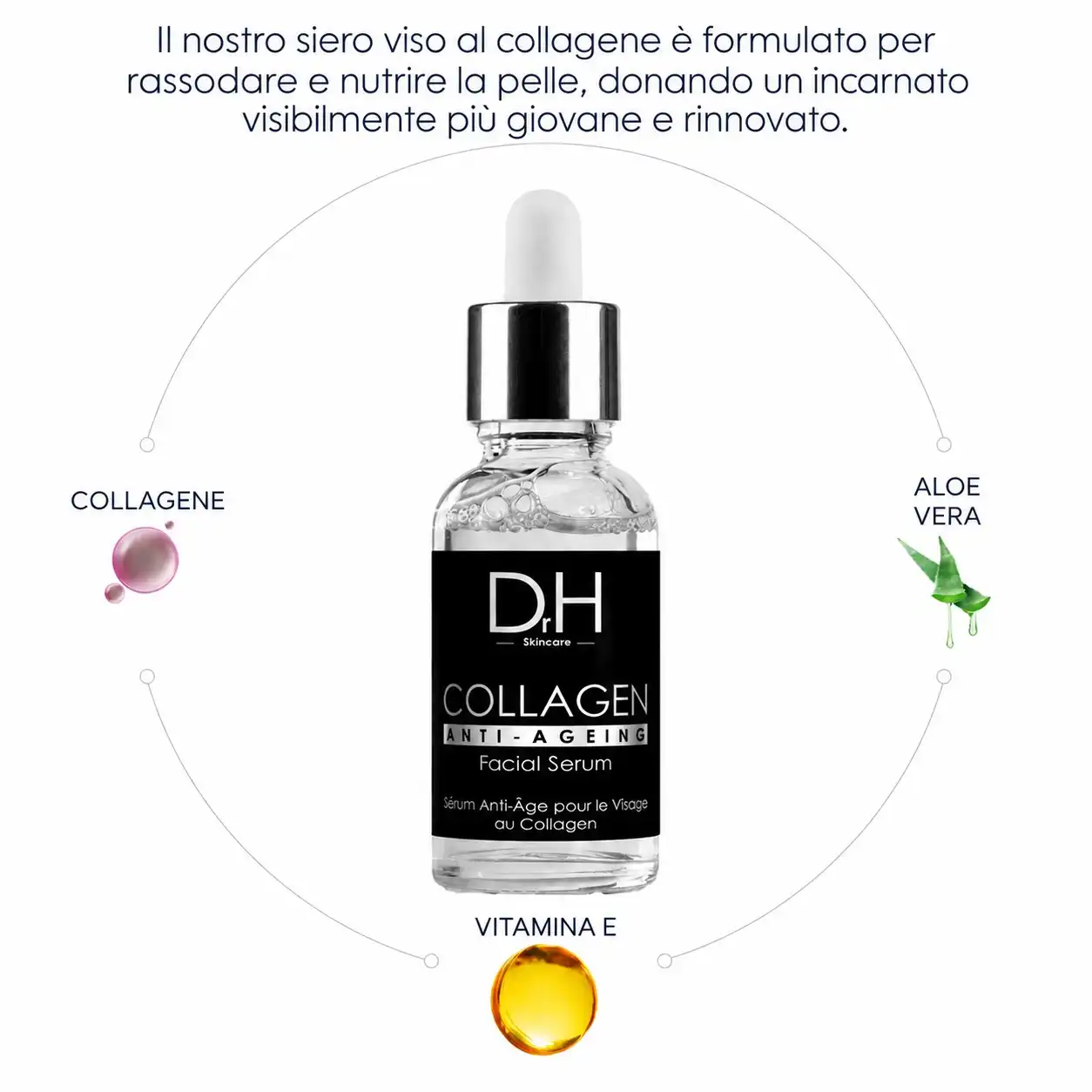 Antiedad con Colágeno Suero de colágeno 30 ml - Dr H - Comparador de precios