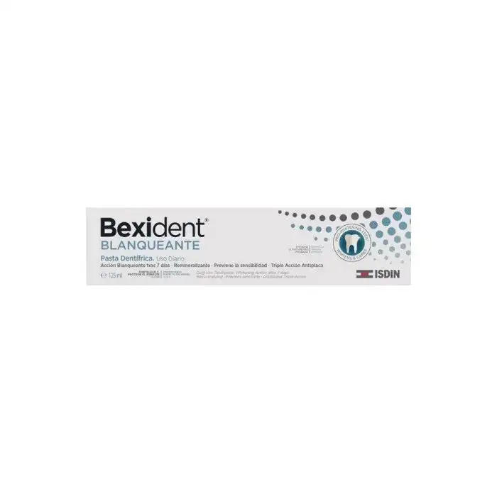 Bexident Blanqueante Pasta de Dientes 125 ml - Isdin - Comparador de precios