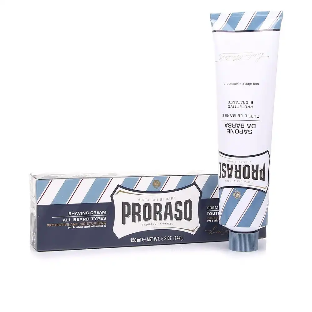 Blue crema de afeitar aloe y vitamina E 150 ml - Proraso - Comparador de precios