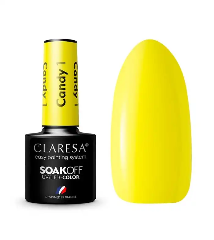 Claresa - Esmalte semipermanente Soak off - 1: Candy - Claresa - Comparador de precios