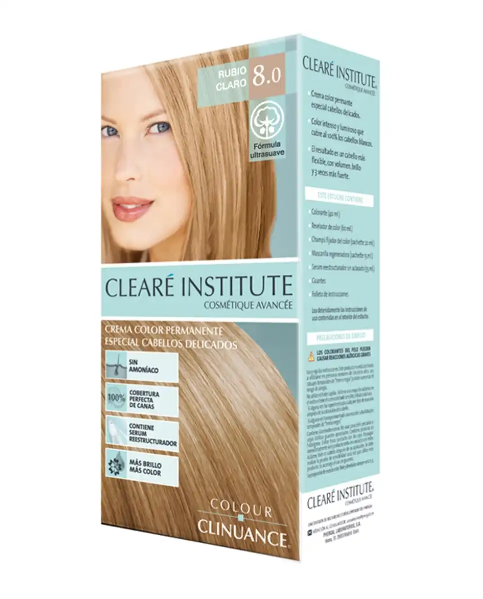 Clearé Institute - Coloración Permanente Colour Clinuance Cabellos Delicados - Clearé Institute - Comparador de precios
