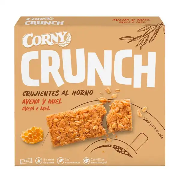 Crunch Avena Y Miel - CORNY - Comparador de precios