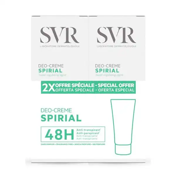 Duo Spirial Crème Deodorant - LABORATOIRES SVR - Comparador de precios