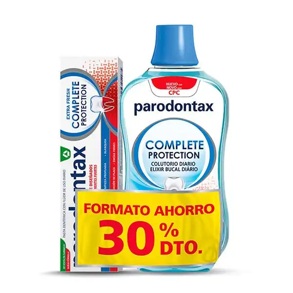 Duplo Complete Protection + Colutorio Complete Protection - Parodontax - Comparador de precios