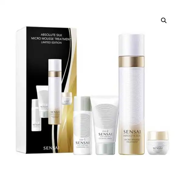 Estuche Absolute Silk Micro Mousse Treatment - Sensai - Comparador de precios