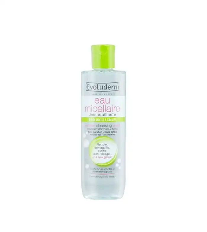Evoluderm - Agua micelar 250ml - Pieles mixtas a grasas - Evoluderm - Comparador de precios