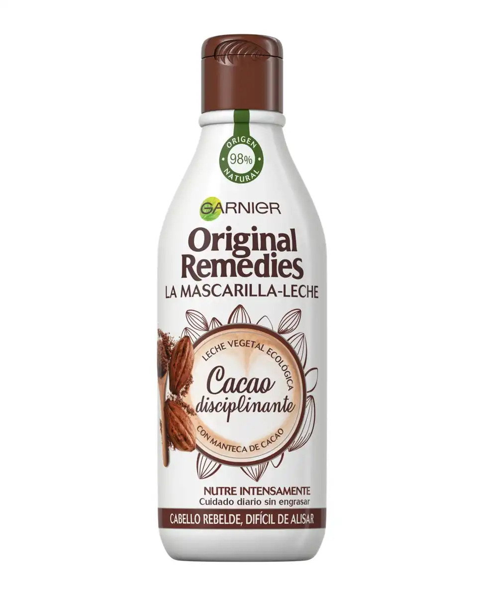 Garnier - Mascarilla Original Remedies Leche Cacao Disciplinante - Garnier - Comparador de precios