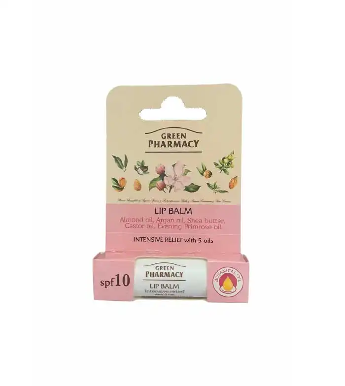 Green Pharmacy - Bálsamo labial con SPF10 - 5 aceites - Green Pharmacy - Comparador de precios