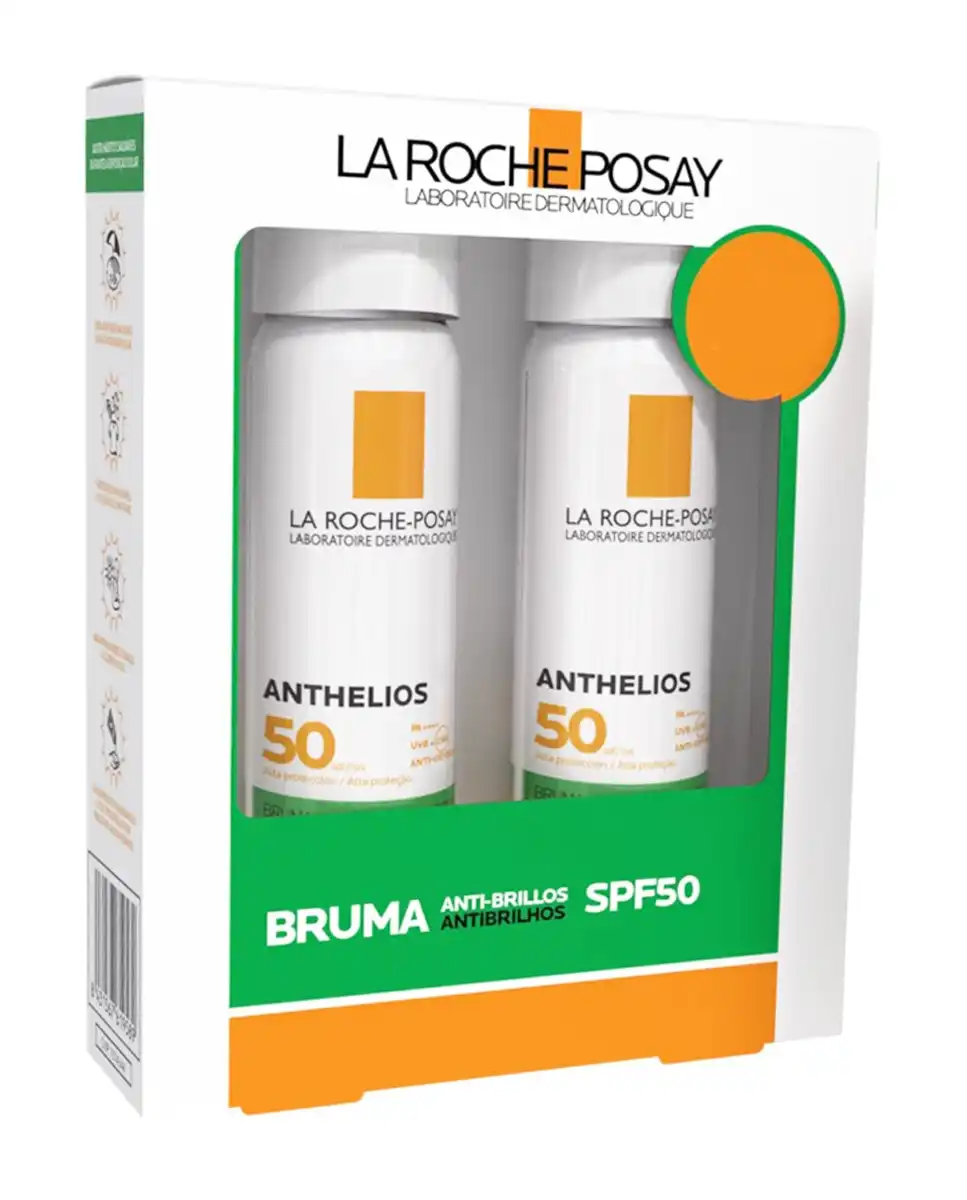 La Roche Posay - Protector Solar Duplo Anthelios Bruma Rostro Spf 50 La Roche Posay. - La Roche Posay - Comparador de precios