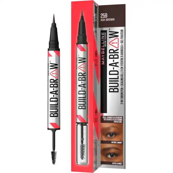 Lapiz y gel de cejas 2 en 1 build a brow n-259 - MAYBELLINE NEW YORK - Comparador de precios