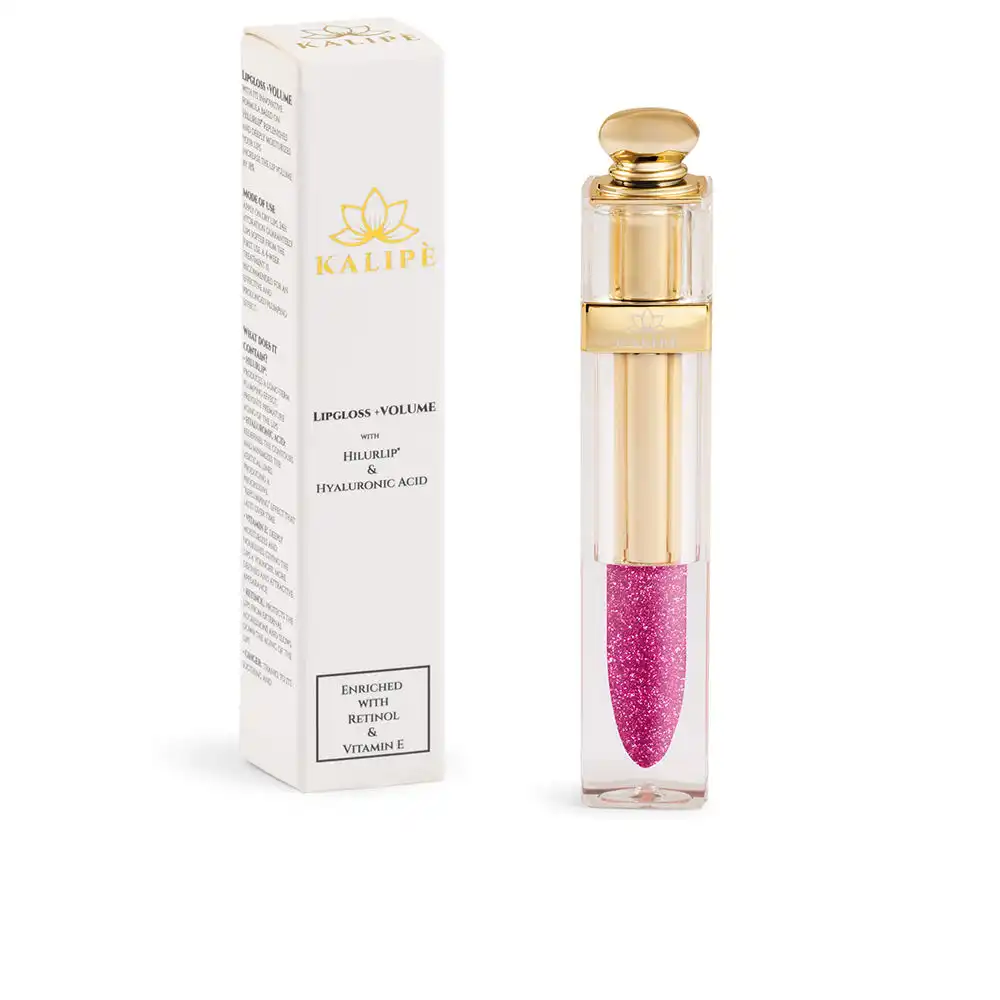 Lipgloss + Volume with hilurlip & hyaluronic acid #pearl pink 1 u - Kalipè - Comparador de precios